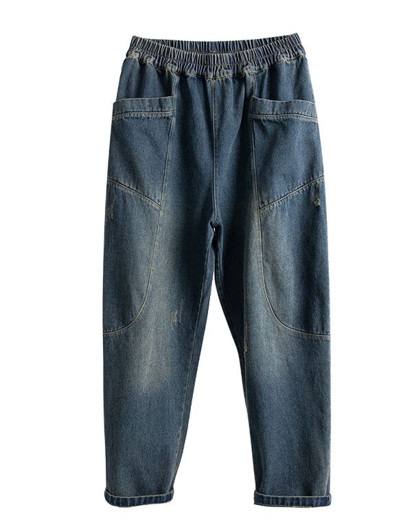 Denimbukser Dameforårs Denimbukser