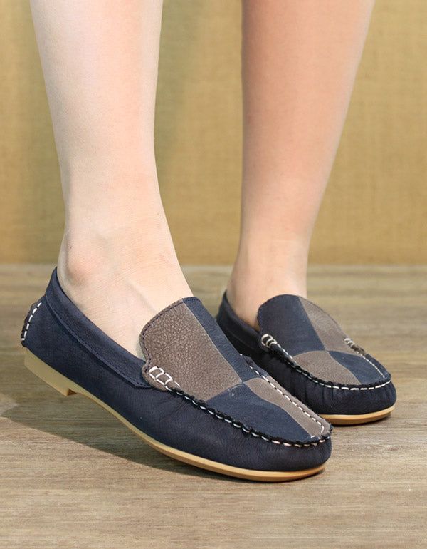 Spring Flat Håndlavede Læder Loafers