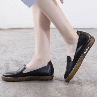 Casual Bløde Dame Flats-hvide | 35-41