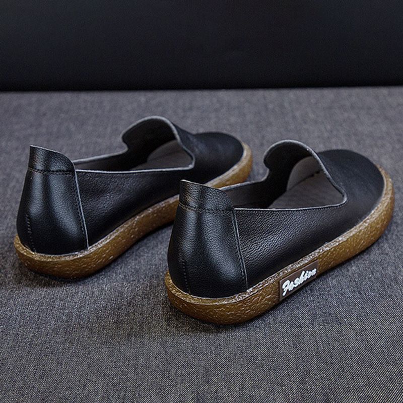 Casual Bløde Dame Flats-hvide | 35-41