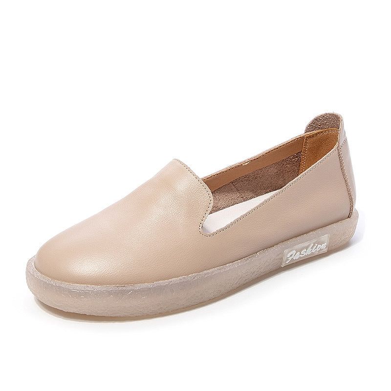 Casual Bløde Dame Flats-hvide | 35-41