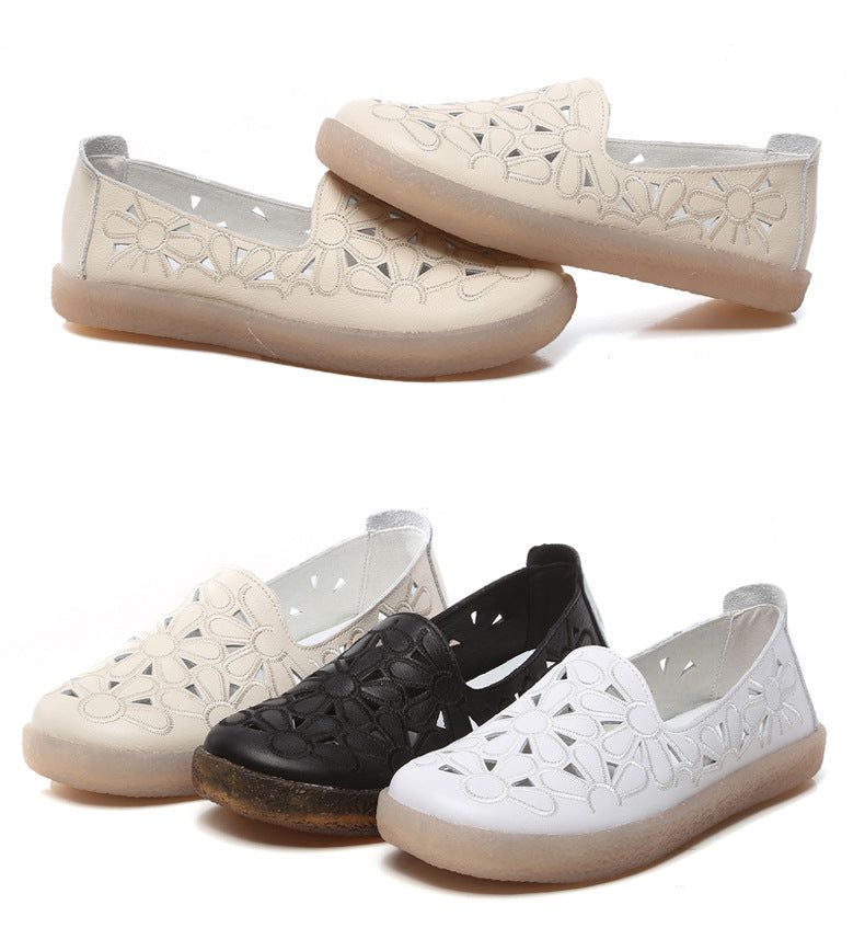 Hule Læder Kvinder Casual Flats 34-41 | Gave Sko