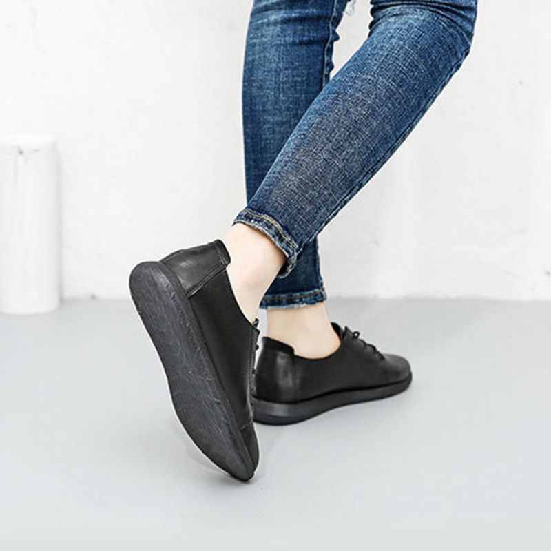 Snøre Dame Simple Casual Sko 35-41