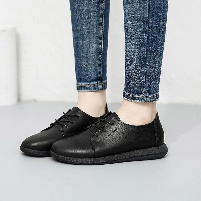 Snøre Dame Simple Casual Sko 35-41