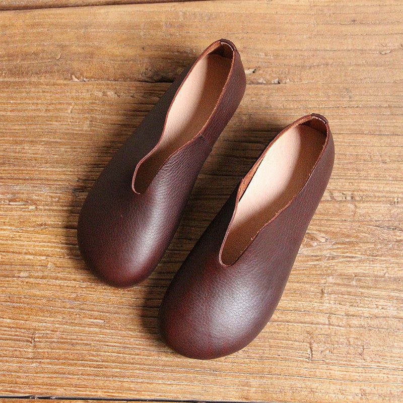 Spring Retro Comfortable Flats Dame 35-41 | Gave Sko