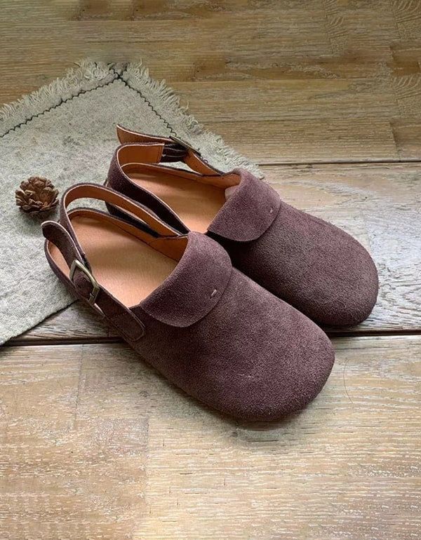 Comfy Retro Slingback Flade Sko Til Kvinder