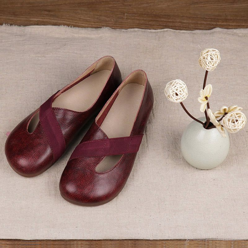 Forår Håndlavede Casual Retro Flats | Gave Sko