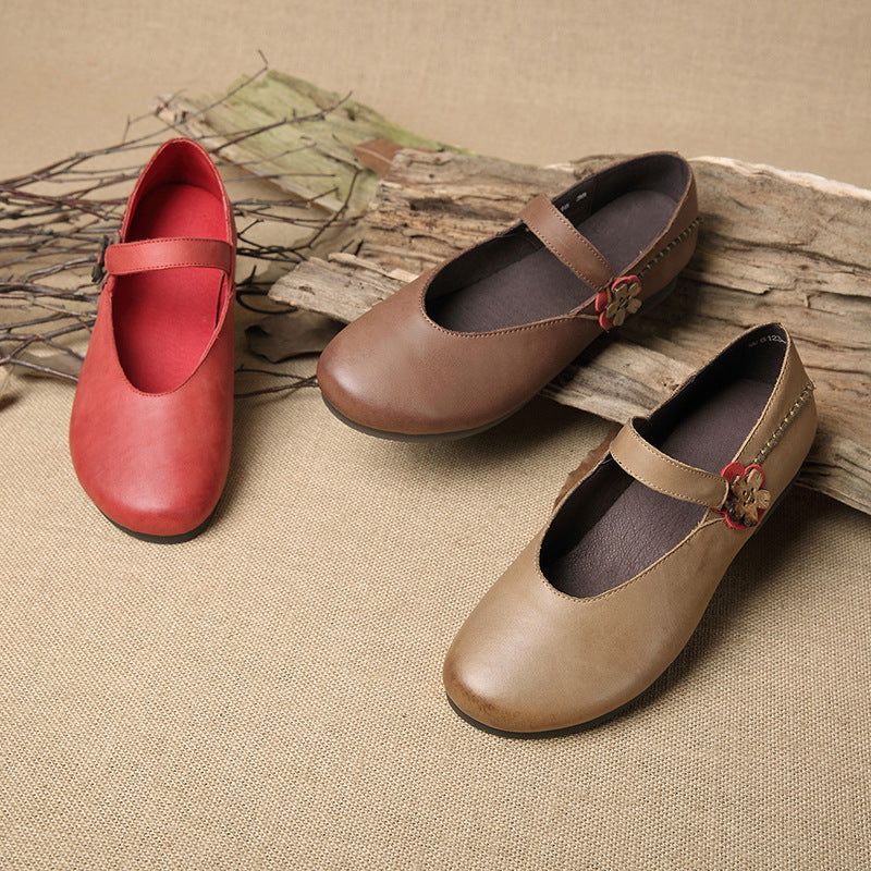 Håndlavet Kosene Casual Retro Flats | Gave Sko