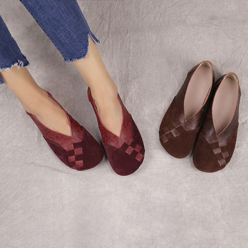 Håndvævede Casual Vintage Flats | Gave Sko