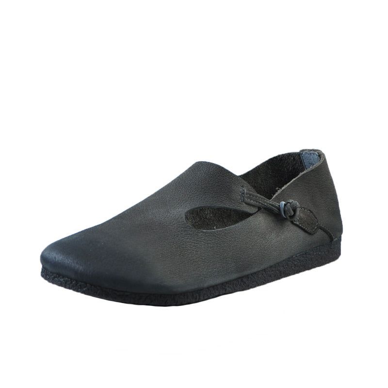 Kvinder Retro Håndlavet Spænde Soft Flats