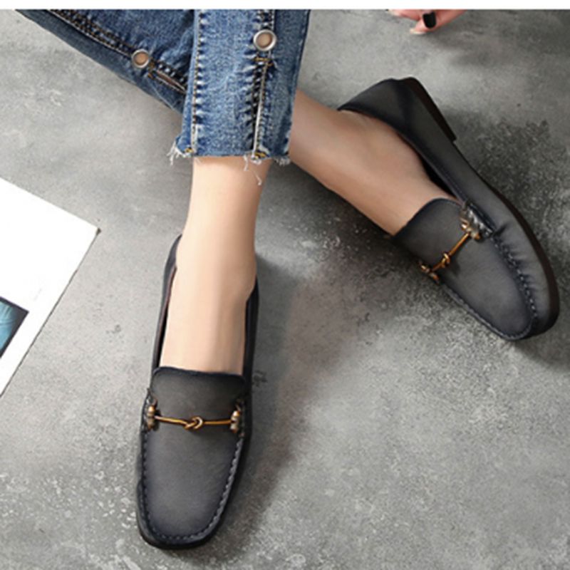 Simple Casual Komfortable Flade Loafers