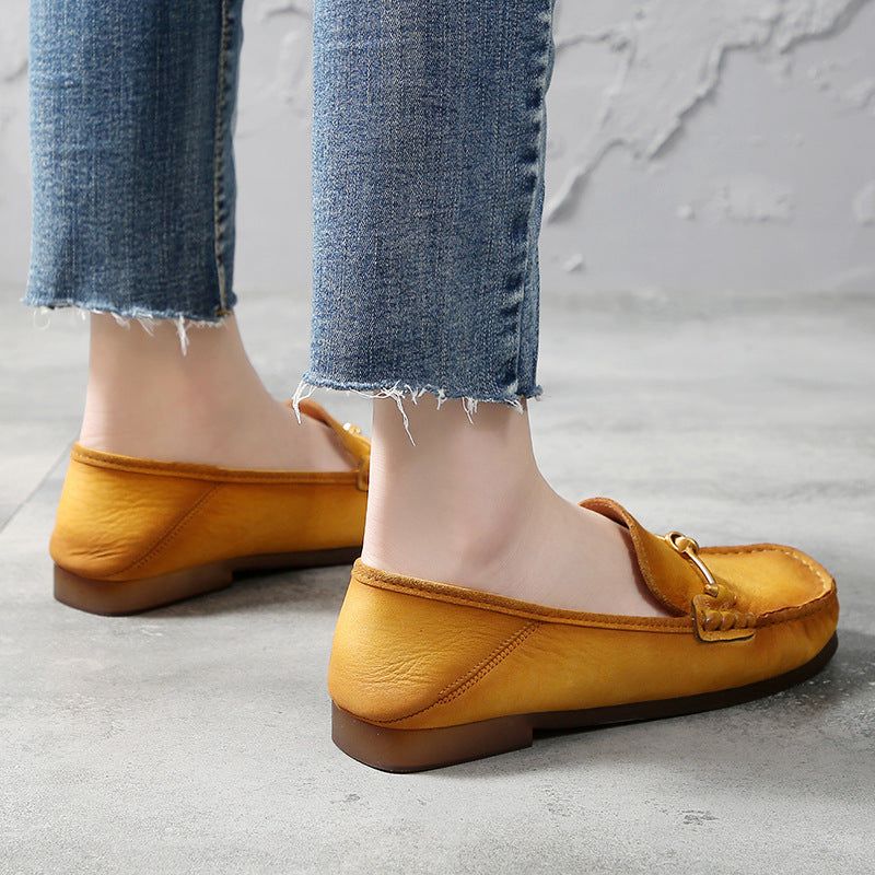 Simple Casual Komfortable Flade Loafers