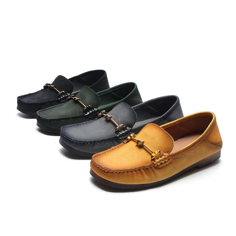 Simple Casual Komfortable Flade Loafers