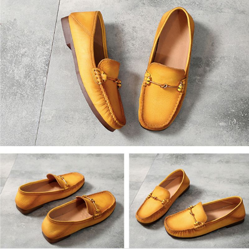 Simple Casual Komfortable Flade Loafers