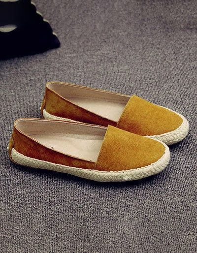 Simple Håndlavede Komfortable Flade Loafers