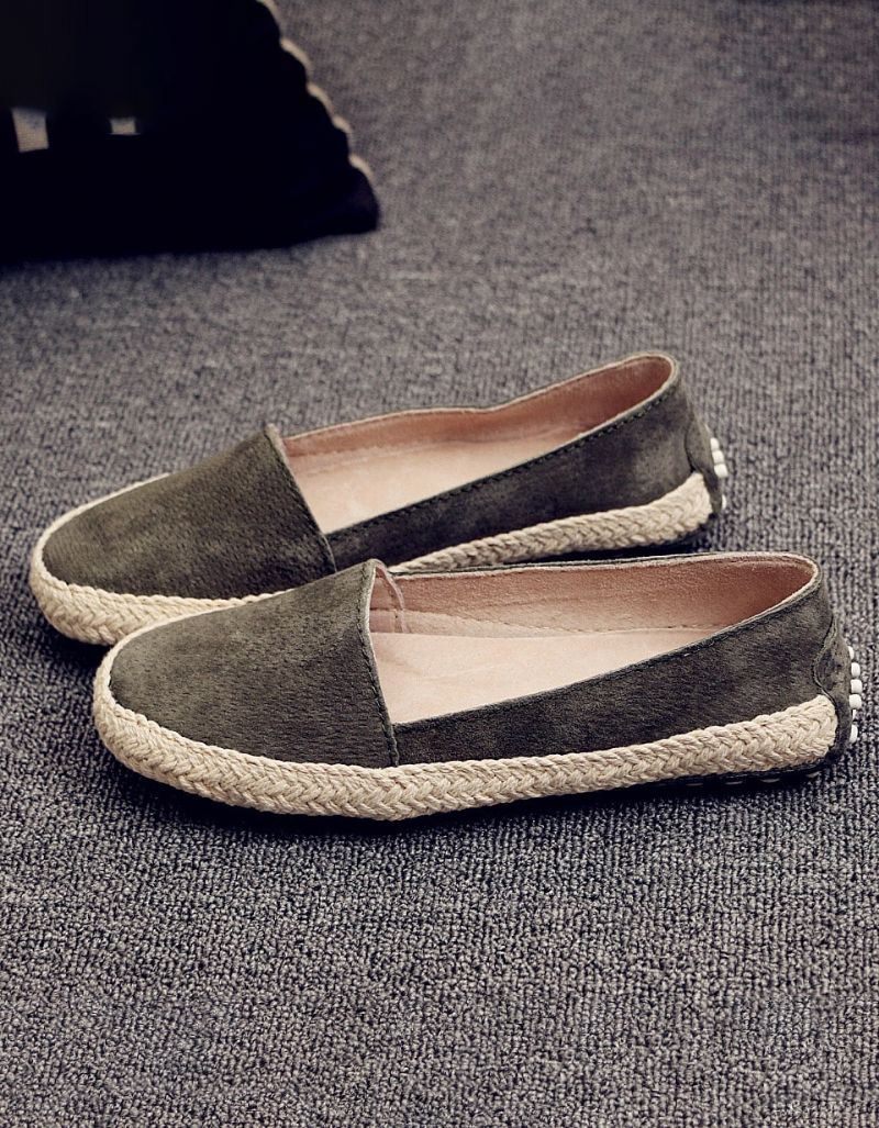 Simple Håndlavede Komfortable Flade Loafers