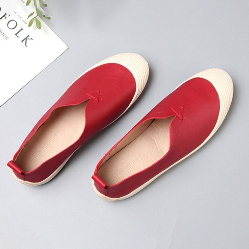 Spidse Bløde Casual Dame Flats | Gave Sko