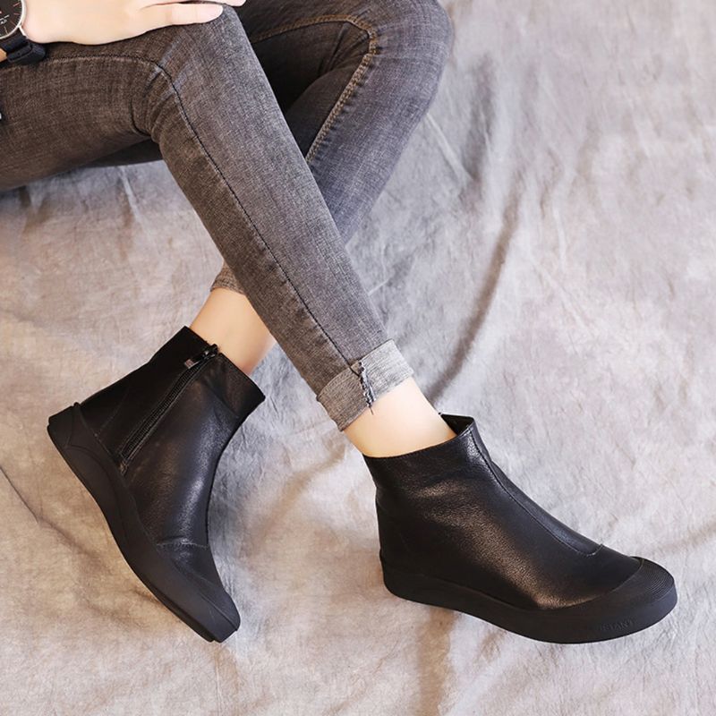 Casual Velvet Short Boots | Gave Sko