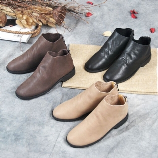 Chelsea Velvet Simple Casual Boots | Gave Sko