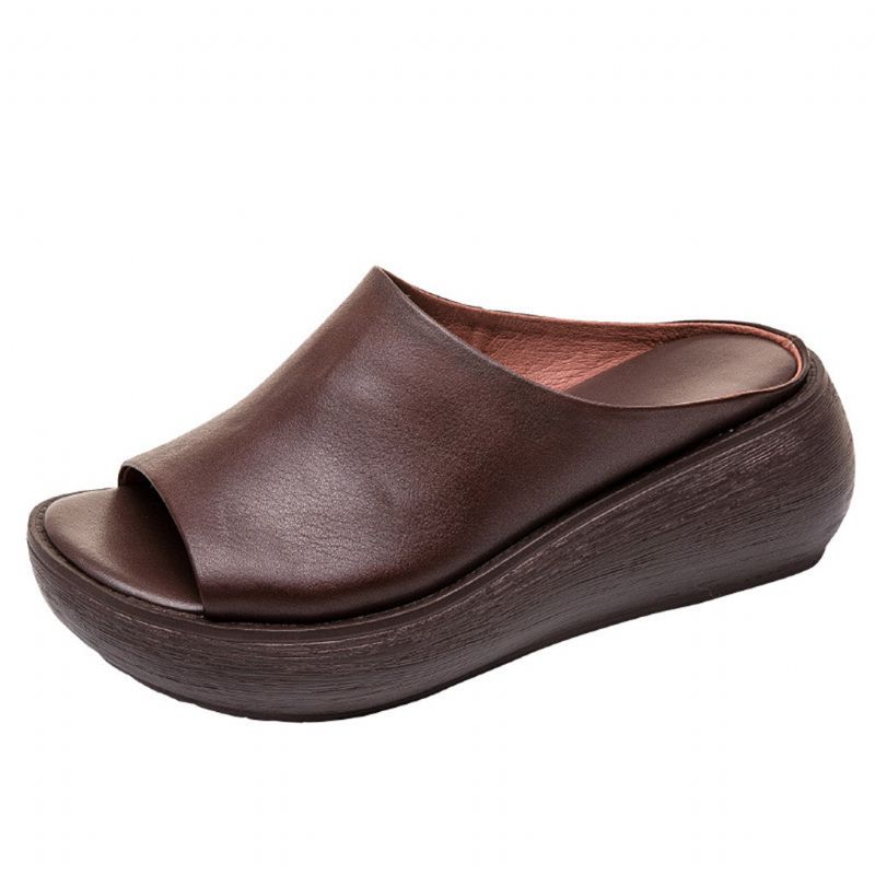 Sommer Beach Holiday Wedges Dame Hjemmesko