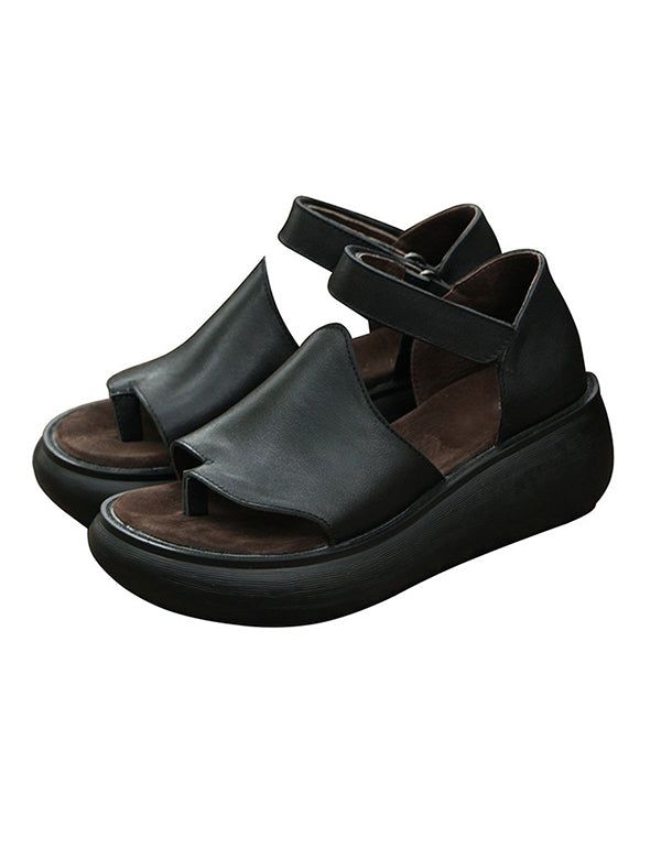 Kvinder Velcro Sommer Wedge Sandaler