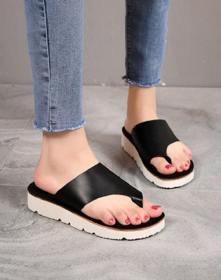 Sommer Læder Fashion Flip Flops