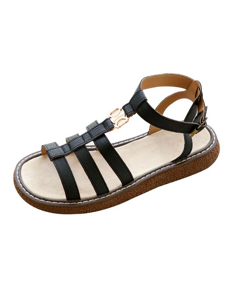 Håndlavede Retro Strappy Sandaler Holiday