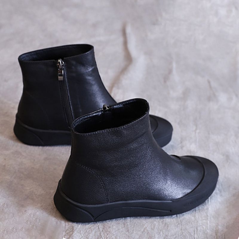 Casual Velvet Short Boots | Gave Sko