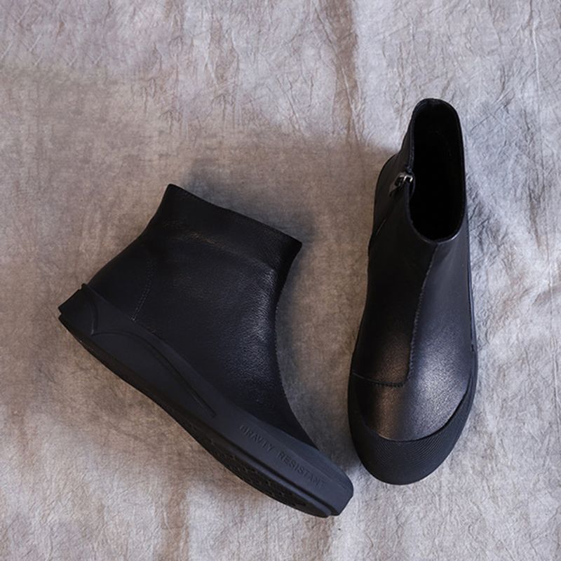 Casual Velvet Short Boots | Gave Sko