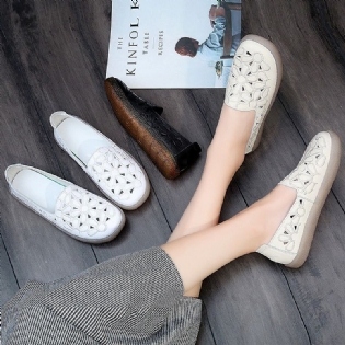 Hule Læder Kvinder Casual Flats 34-41 | Gave Sko