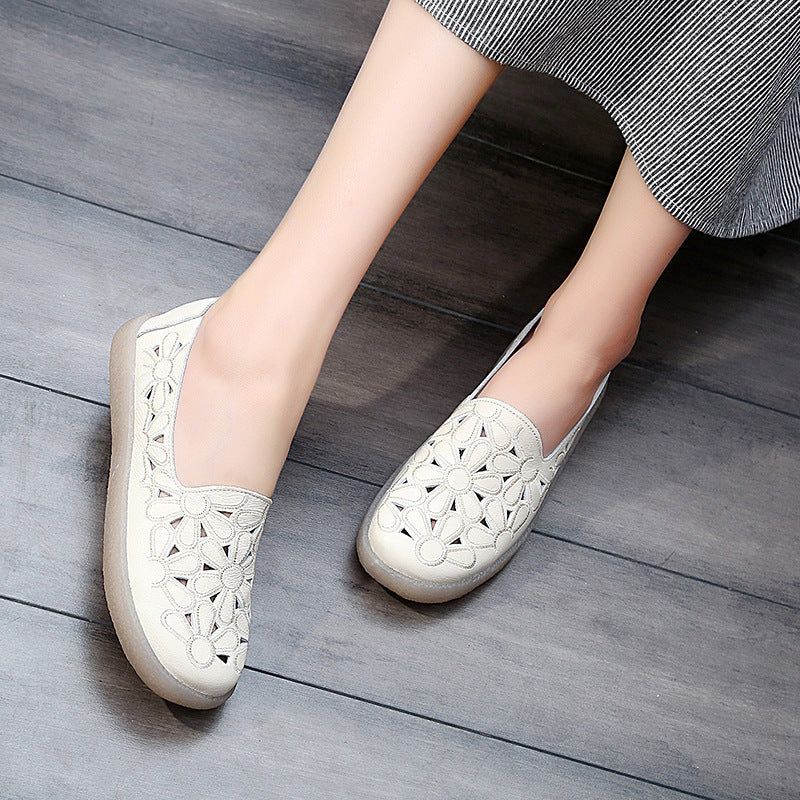 Hule Læder Kvinder Casual Flats 34-41 | Gave Sko