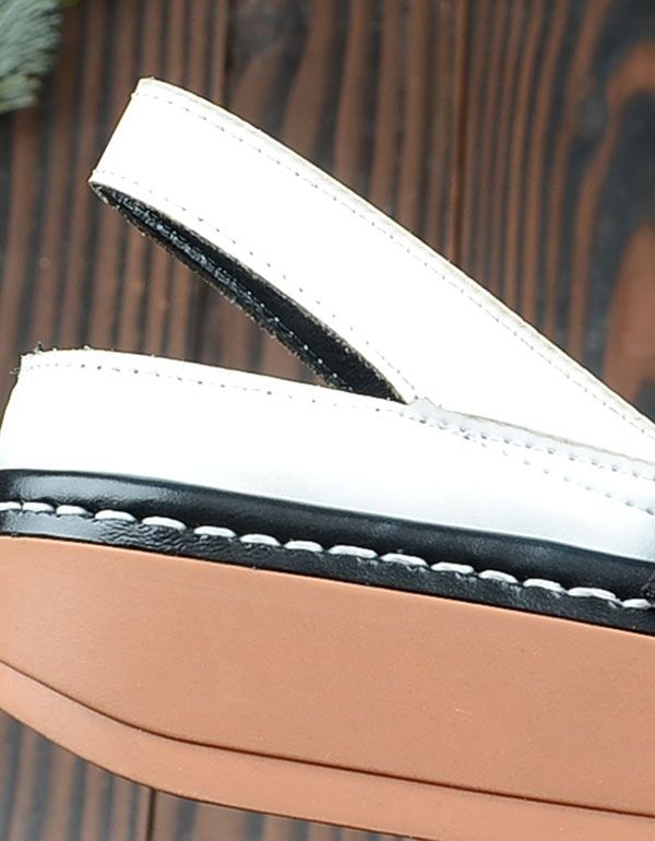 Sommermode Open Toe Platform Sandaler